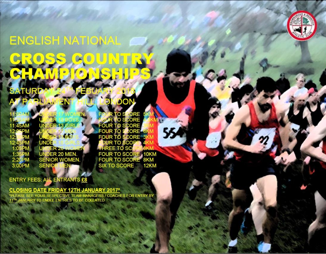 English National Cross Country Championships Bromsgrove & Redditch