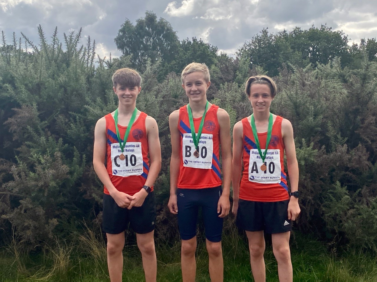 Bronze for U15 Boys at Road Relays Bromsgrove & Redditch Athletic Club